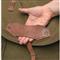 Leather grab handle