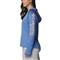 Columbia Women's PFG Tidal Tee Hoodie, Harbor Blue/King Crab