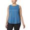 Columbia Women's Place to Place Tank Top, Dark Pool Heather