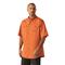 Ariat Men's Rebar Made Tough VentTEK DuraStretch Work Shirt, Orange Rust Heather