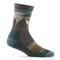 Darn Tough Women's Hiker Micro Crew Lightweight Socks, Sunset Ledge Taupe