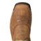 Wide square toe, Rye Brown/olive Green