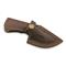 Includes leather sheath with belt loop