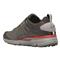 EXO Heel System for a secure fit, Dark Gray/brick Red