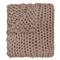 Your Lifestyle by Donna Sharp Chunky Knit Throw, Taupe