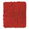 Your Lifestyle by Donna Sharp Chunky Knit Throw, Red