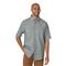 Wrangler Men's Advanced Comfort Chambray Shirt, Mallard Green
