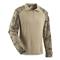 U.S. Military Surplus Quarter Zip Combat Shirt, New, ABU Camo