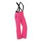 Removable suspenders convert to pants, Blaze Pink