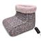 Shavel Home Products Micro Flannel Heated Footwarmer, Fantasy Floral Pink