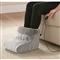 Shavel Home Products Micro Flannel Heated Footwarmer, Greystone