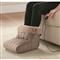Shavel Home Products Micro Flannel Heated Footwarmer, Hazelnut