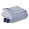 Shavel Home Products Micro Flannel Electric Blanket, Wedgewood