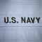 U.S. Navy tag over chest pocket