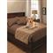 Faux Suede Microfiber Bed Protector for Pets, Camel