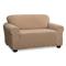Stretch Double Diamond Slipcover, Beige