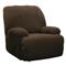 Right side opening accommodates Recliner handle, Chocolate