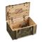 Czech Military Surplus Wood Ammo Box, Used