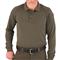 First Tactical Men's Performance Long-sleeve Polo Shirt, Olive Drab