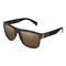 Huk Men's Clinch Polarized Sunglasses, Brown Tort/brown