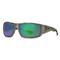 Huk Men's Spearpoint Polarized Sunglasses, Southern Tier Subphantis/smoke/green Mir