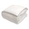 Blue Ridge Damask Stripe Down Alternative Comforter, White