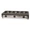 17,000-BTU output per burner