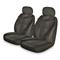 Dickies Deluxe Leatherette Low-back Vehicle Front Seat Covers, 2-Pk., Black