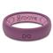 Groove Life Thin Solid Women's Silicone Ring, Lilac/pink