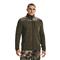 Under Armour Men's Specialist Fleece Jacket, Baroque Green/ua Forest Allseason Camo/b