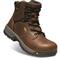 KEEN Utility Women's Chicago Waterproof Safety Toe Work Boots, Tobacco/black