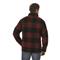 Wrangler Men's Quarter-zip Sherpa Pullover Jacket, Burgundy