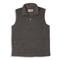 Wrangler Men's Fleece Zip-up Vest, Olive Green
