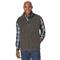 Wrangler Men's Fleece Zip-up Vest, Gray