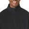 Quarter-zip placket with chin guard for added comfort, Navy