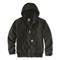 Carhartt Men's Washed Duck Insulated Active Jacket, Black