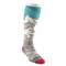 Darn Tough Women's Over-the-Calf Cushion Socks, Yeti Glacier Aqua