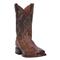 Dan Post Men's Kingsly Caiman Western Boots, Bay Apache/chocolate