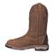 Dan Post Men's Blayde Leather Waterproof Steel Toe Western Work Boots, Saddle
