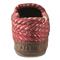 Acorn Women's Original Moccasin Slippers, Garnet Woven Tweed