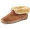 Old Friend Men's Bootee Slippers, Chestnut