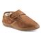 Old Friend Men's Adjustable Closure Bootee Slippers, Chestnut