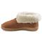 Old Friend Women's Bootee Slippers, Chestnut