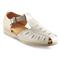 Czech Military Surplus Leather Sandals, 2 Pairs, Like New, White