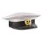 Italian Navy Surplus Visor Hat, New, White