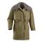Czech Republic Military Surplus Parka with Faux Fur Collar, New, Olive Drab