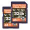 Delkin Devices Trail Cam UHS-I SD Memory Cards, 32GB, 2 Pack