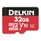 Delkin Devices 32GB Micro SD Memory Card, 2 Pack