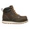 KEEN Utility Men's Cincinnati Waterproof 6" Composite Toe Work Boots, Dark Chocolate/Sandshell