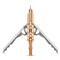 Rage X-treme NC Mechanical Crossbow Broadheads, 100 Grain, 2 Blade, 2 Pack